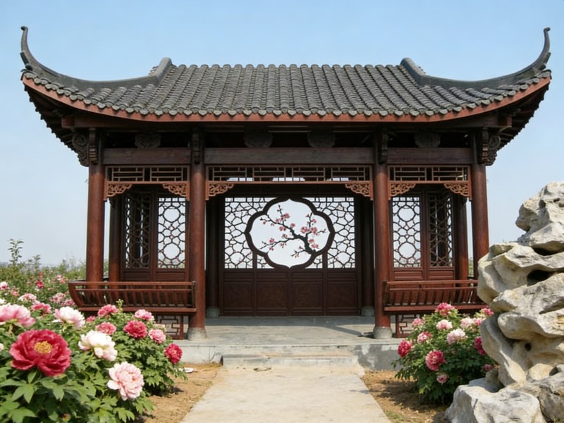 河北防腐木方亭